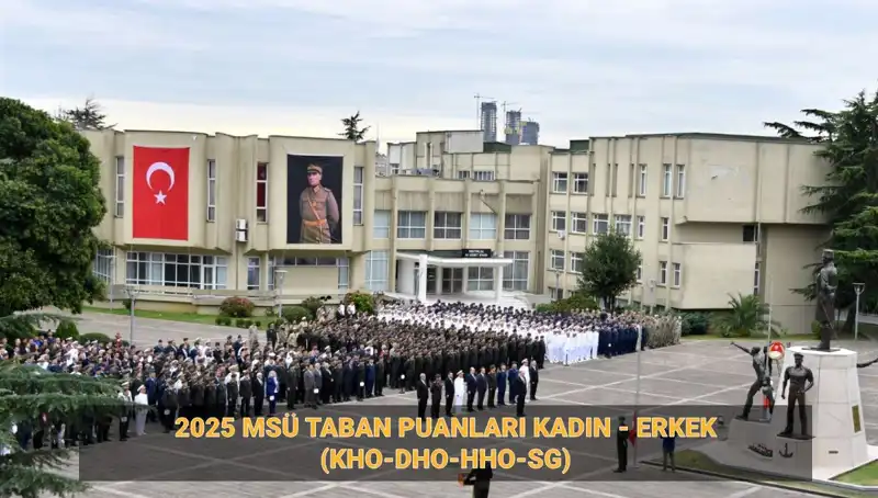 2025 MSÜ Taban Puanları Açıklandı: Kadın ve Erkek Adaylar Dikkat!